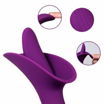 Masajeador, Vibradores para Mujer, Juguetes Sexuales Clítoris Masajeador Punto G, 10 Modos de Vibración, Impermeable, Púrpura. Envíos a Teruel