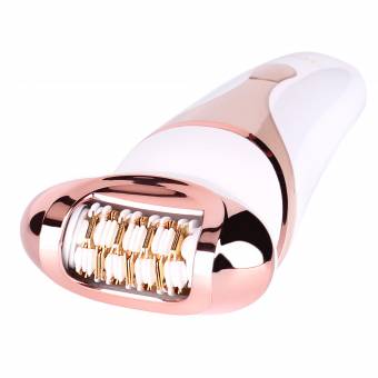 Depiladora para mujeres Waterproof 4 en 1 Conjunto con Wet Dry Hair Remover Eléctrico con Bikini Trimmer Facial Massager Cepillo de limpieza facial USB recargable #Hatteker KD-200. Envíos a Illes B