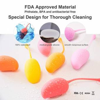 Bolas Chinas Kegel Ejercitador Suelo Pélvico Músculo Impermeable Silicona Médica Masaje Ball Control de Vejiga para Mujer. Envíos a Badajoz