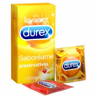 Durex Preservativos Saboréame sabores afrutados 12 unidades. Envíos a Burgos