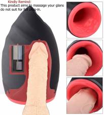 Taza De Masturbación Vibrante Oral Juguetes Sexuales Con 6 Modos De Vibración Y 3 Niveles De Intensidad Para Estimulación Sexual Intensa Con La Función De Calefacción Automática. Envíos a Alac