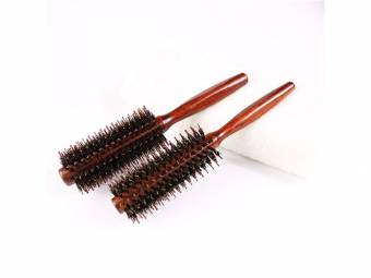 GOOTUOUOU Square Handle Comb Cilindro Forma Peine de pelo rizado Peine de masaje Peine de peluquería (Marrón). Envíos a Huelva