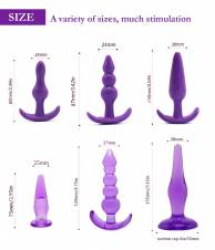 Plug anal marca Raycity, juguete para mujeres y hombres, sexo, juegos, masajeador de próstata. Envíos a Burgos
