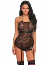 Avidlove Lencería Erotica Mujer Talla Grande Lencería Mujer De Encaje Vestido Interior Cordón Ropa. Envíos a Madrid