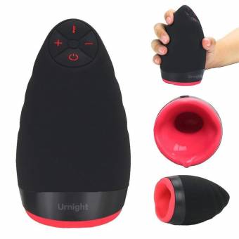 Urnight Masturbadores Copa Juguetes sexuales Masturbádor Masculino Función de calefacción Aspiración como Boca con 6 Modos de vibración y 3 Niveles de Intensidad Impermeable. Envíos a Má