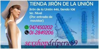 Vibrador Silicona Jelly Azul Texturas Sex Shop Del Perú 69