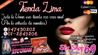 SEXSHOP DEL PERU 69   VIBRADORES REAL