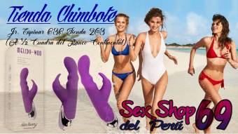 SEXSHOP DEL PERU 69. VIBRADOR PUNTO G RABBITS KISS BUNNY MELODY WOO