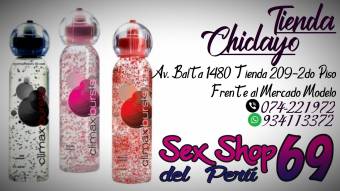 SEXSHOP DEL PERU 69. LUBRICANTE CLIMAX