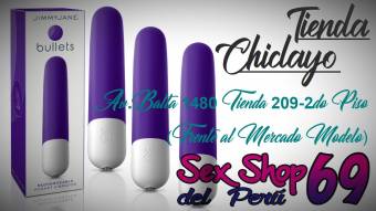 SEXSHOP DEL PERU 69. VIBRADOR ANAL DE BOLSILLO JIMMY JANE MORADO
