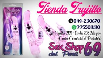 SEXSHOP DEL PERU 69. VIBRADOR CRYSTAL JELLY PRECIOSA
