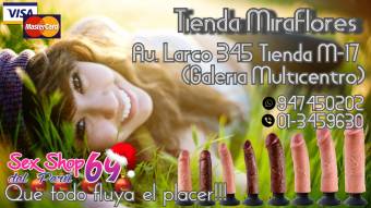 sexshop 69 ** encontraras variedad de consoladores