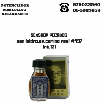 gota de oro (brocha china)  sexshop pecados cel:979033560
