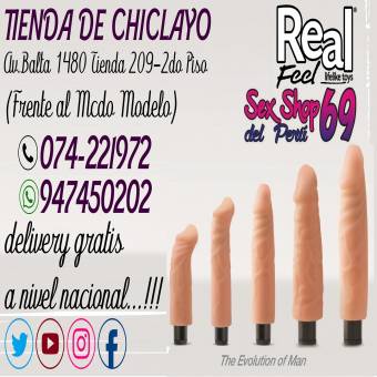 Vibradores en Múltiples Tamaños Fanta Flesh en Chiclayo