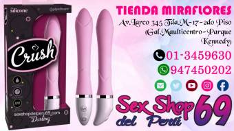 Vibrador Crush Textura Seda