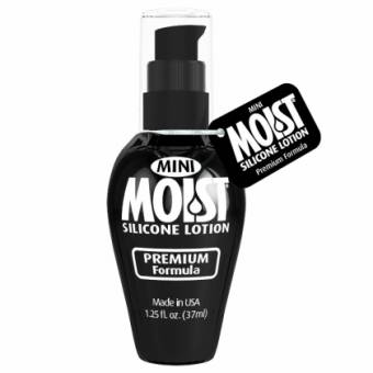 LUBRICANTE MINI MOIST LOCION.  Nuestra loción húmeda es la opción clara para el placer personal y ha sido votada como MEJOR Lubricante por la revista