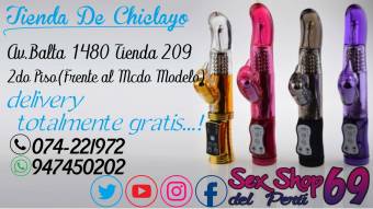 Vibradores Rabbit de Silicona, Texturizados, Múltiples Velocidades en Chiclayo
