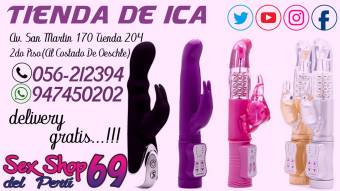 Vibradores Rabbit en Ica con Baterías