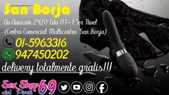 Vibradores Deluxe Múltiples Velocidades Disponibles en San Borja