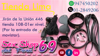 Accesorios para BDSM, Esposas, Látigos, Arneses...