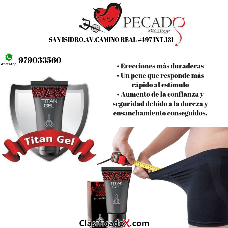 titan gel resultados rápidos crecimiento y grosor en sexshop san isidro cel:979033560