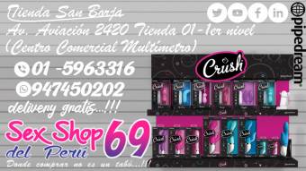 Vibradores Linea Crush en San Borja