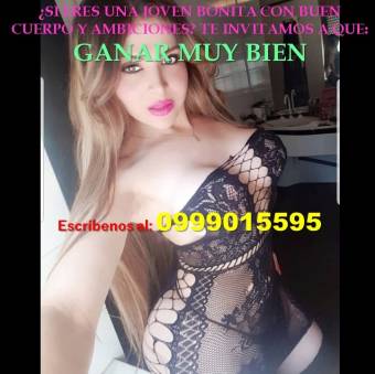 SI ERES UNA CHICA GUAPA Y DECIDIDA… GANARAS MUCHO DINERO