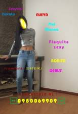 FLAQUITA FINA Y EDUCADA SE ENTREGA CON PASIÓN Y DISCRECIÓN A SOLVENTES