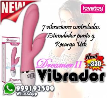 Vibrador Dreamer II Lovetoy 7 Funciones / Sexshop Miraflores