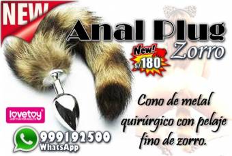 Anal Plug Cola Zorro / Hentai Cosplay Lovetoy / Sexshop