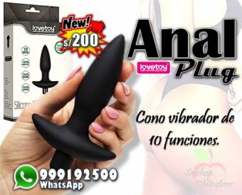 Cono Dilatador Anal Plug Lovetoy / Sexshop Miraflores