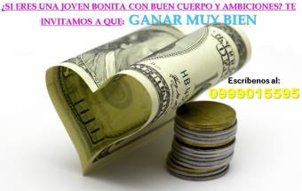 ¿SI ERES GUAPA, DESEAS GANAR BIEN Y QUE TE CUIDEN? ¡TRABAJA CON NOSOTROS!