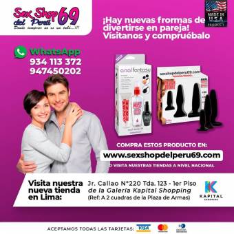 Todo Lo Que Necesites Para Sexo Anal Sex Shop del Perú