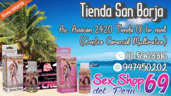 Potenciadores, Afrodisiacos, Feromonas, Masturbadores en San Borja
