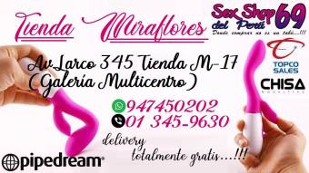 Vibradores Punto G Flexibles Silicona Médica en Miraflores