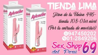Aprovibre Rabbit Vibrador Giratorio Con Múltiples Velocidades