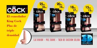 King Cock 3D Sensaciones Realísticas