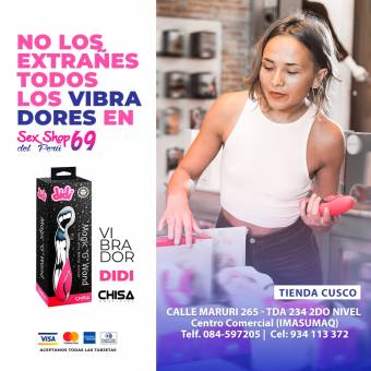 Vibrador Didi Wand, Recargable, Waterproof, Luces LED