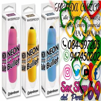 Neon Bullet Balas Vibradoras
