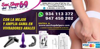 Juguetes Anales, Prostáticos, Bolas Chinas, Plugs, Anal Teaser Sex Shop del Perú