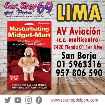 Midget Man Masturbador Sex Shop del Perú