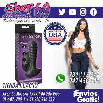Vibrador Anal a Control Remoto Sex Shop del Perú