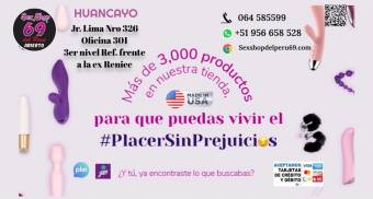 Más de 25 Tiendas a Nivel Nacional Sex Shop del Perú