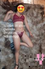 NUEVA CHICA DE ESTRENO SCARLET 18 AÑITOS NENA MUY CACHONDA