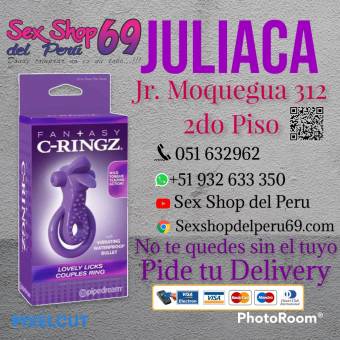 Anillos Vibradores Sex Shop del Perú sede Juliaca