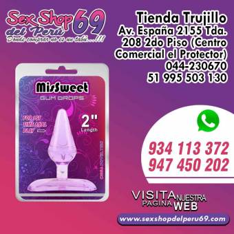 Plug Miss Sweet Para Principiantes Sex Shop del Perú