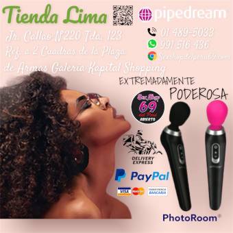 Vibradores Wand Estimulación Clitoral Externa Sex Shop del Perú