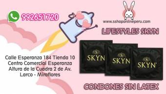 CONDONES SIN LATEX - PIEL CON PIEL