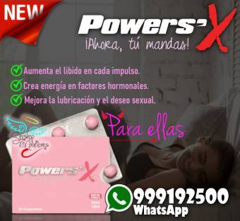 Powers´X Woman Pildora Sexual Femenino / Sexshop Miraflores