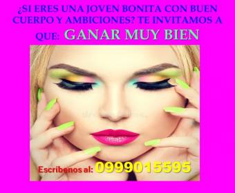 Se necesita señoritas jóvenes, bonitas, universitarias nacionales o extranjeras